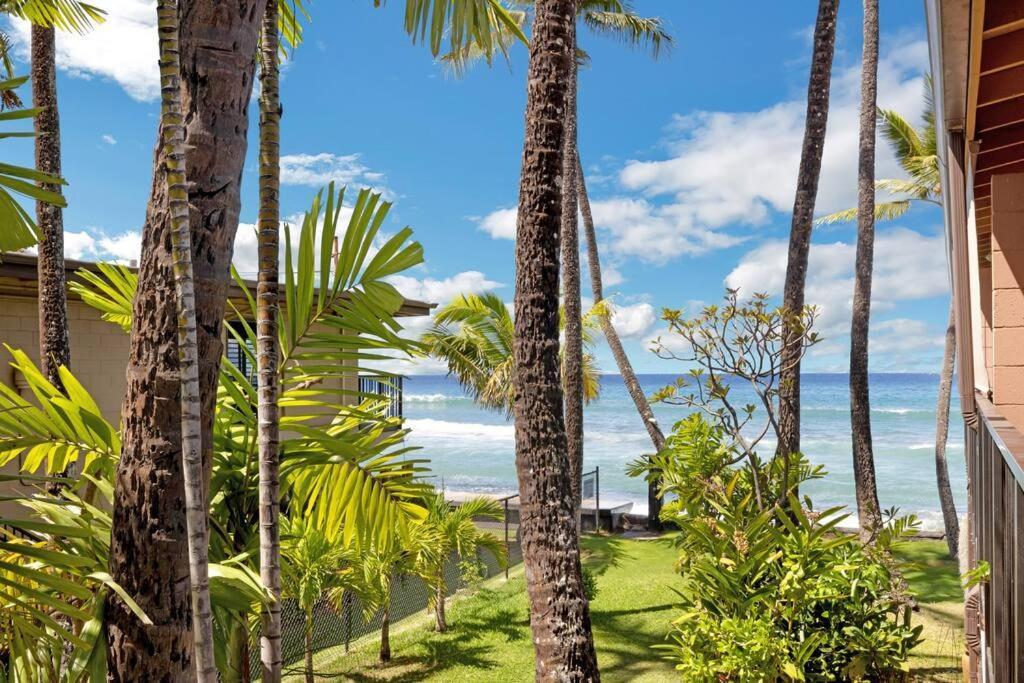 Апартаменты Oceanfront With Aircon-Hear The Waves-Amazing Views-Wifi Лахайна Экстерьер фото